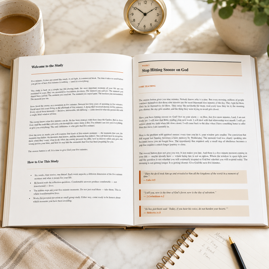 Five Minutes — A 6-Week Bible Study