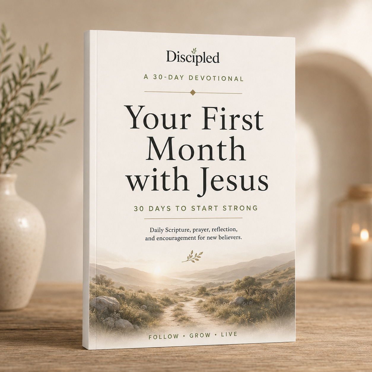 Your First Month with Jesus — 30-Day Devotional
