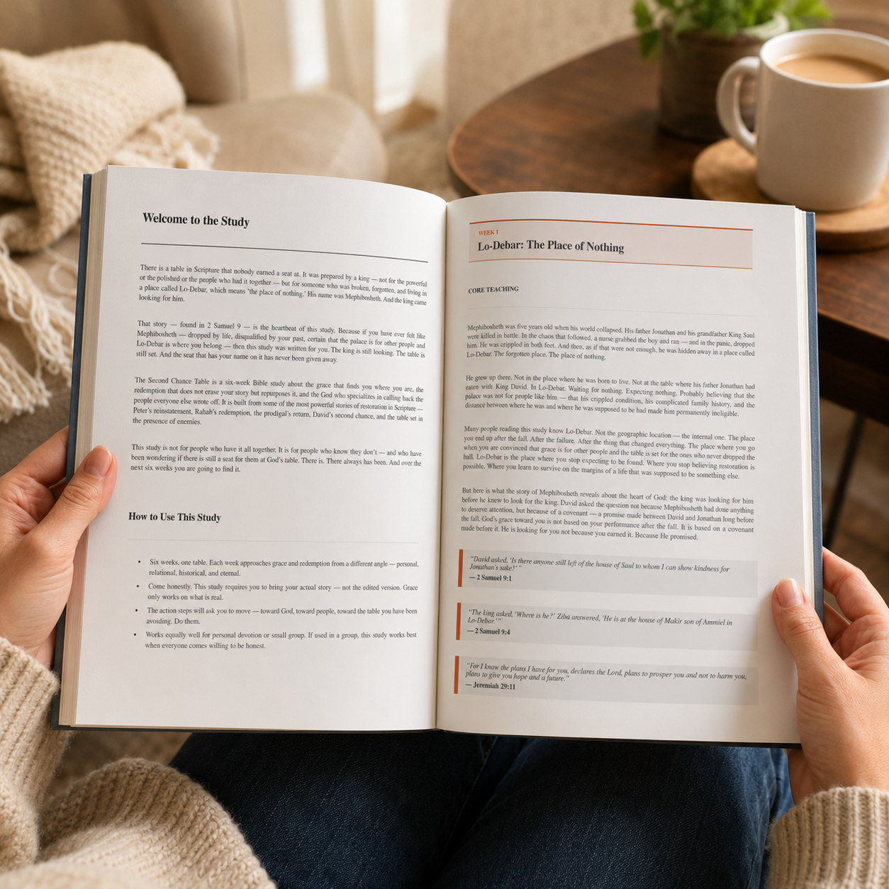 The Second Chance Table — A 6-Week Bible Study